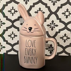 Rae Dunn LOVE EVERY BUNNY Mug